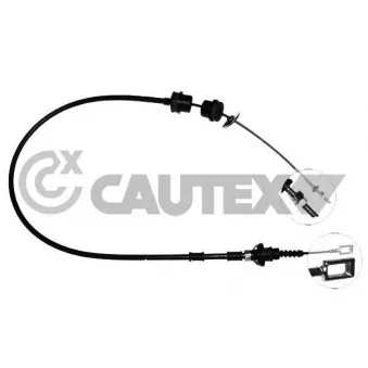 Tirette à câble, commande d'embrayage CAUTEX 760099