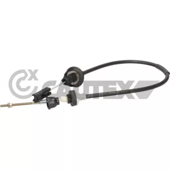 Tirette à câble, commande d'embrayage CAUTEX 760104