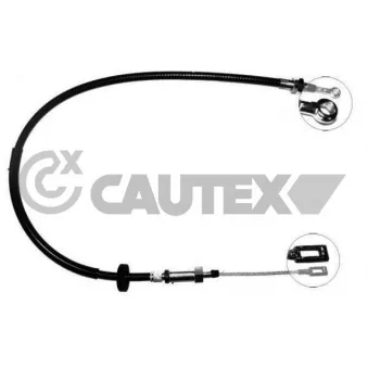 Tirette à câble, frein de stationnement CAUTEX 760126