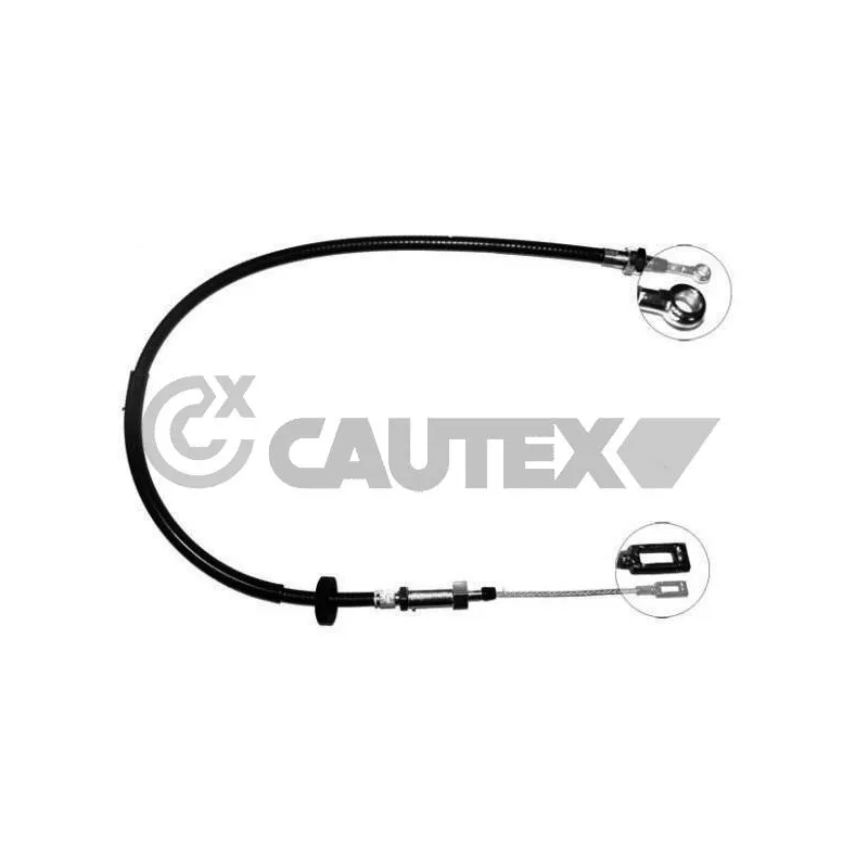 Tirette à câble, frein de stationnement CAUTEX 760126