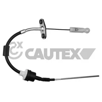 Tirette à câble, commande d'embrayage CAUTEX 760128