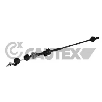 Tirette à câble, commande d'embrayage CAUTEX 760134