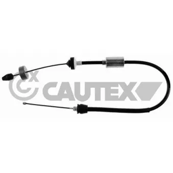 Tirette à câble, commande d'embrayage CAUTEX 760140