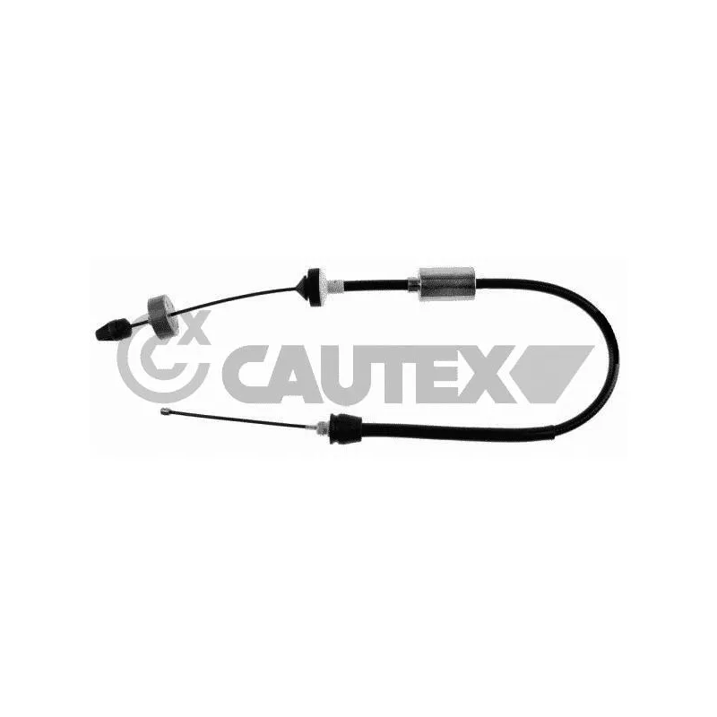 Tirette à câble, commande d'embrayage CAUTEX 760140
