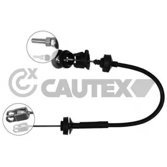 Tirette à câble, commande d'embrayage CAUTEX 760148