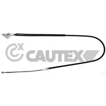 Tirette à câble, frein de stationnement CAUTEX 760149
