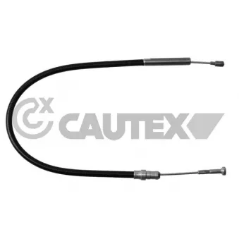 Tirette à câble, commande d'embrayage CAUTEX 760164