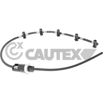 Tuyau, carburant de fuite CAUTEX 760319