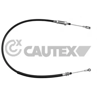Tirette à câble, frein de stationnement CAUTEX 760610