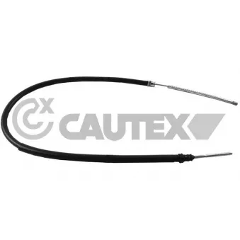 Tirette à câble, frein de stationnement CAUTEX 760989