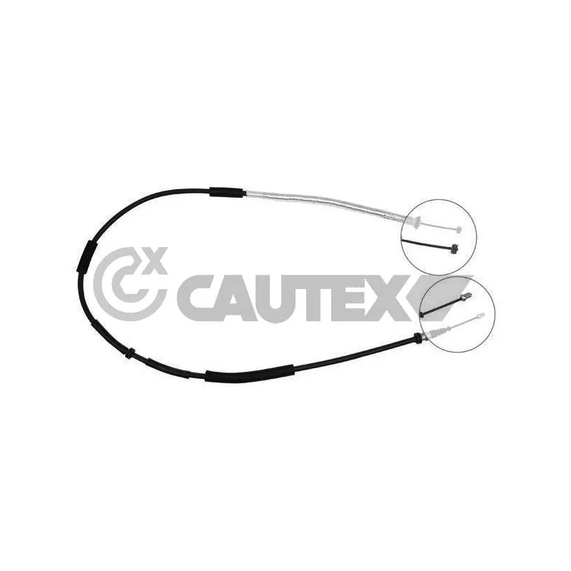 Tirette à câble, frein de stationnement CAUTEX 761010