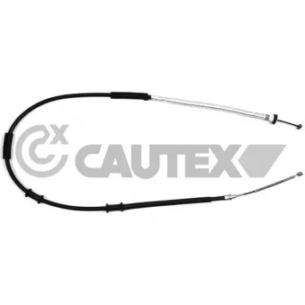 Tirette à câble, frein de stationnement CAUTEX 761020