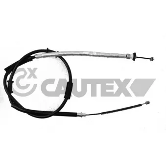 Tirette à câble, frein de stationnement CAUTEX 761022