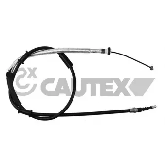Tirette à câble, frein de stationnement CAUTEX 761024