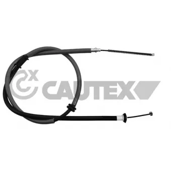 Tirette à câble, frein de stationnement CAUTEX 761040