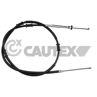 Tirette à câble, frein de stationnement CAUTEX 761056