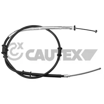 Tirette à câble, frein de stationnement CAUTEX 761058