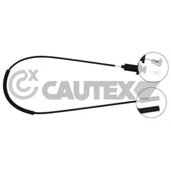 Câble d'accélération CAUTEX 761124