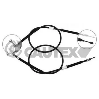 Câble d'accélération CAUTEX 761207