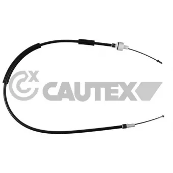 Tirette à câble, commande d'embrayage CAUTEX 761296