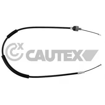 Tirette à câble, commande d'embrayage CAUTEX 761297