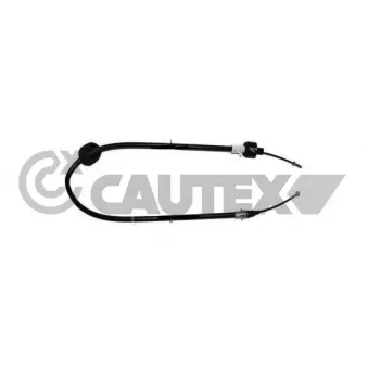 Tirette à câble, commande d'embrayage CAUTEX 761299