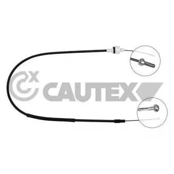 Tirette à câble, commande d'embrayage CAUTEX 761300
