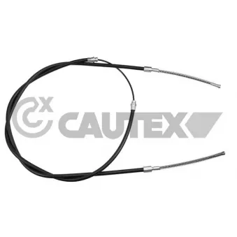 Tirette à câble, frein de stationnement CAUTEX 761368
