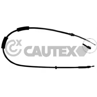 Tirette à câble, frein de stationnement CAUTEX 761393