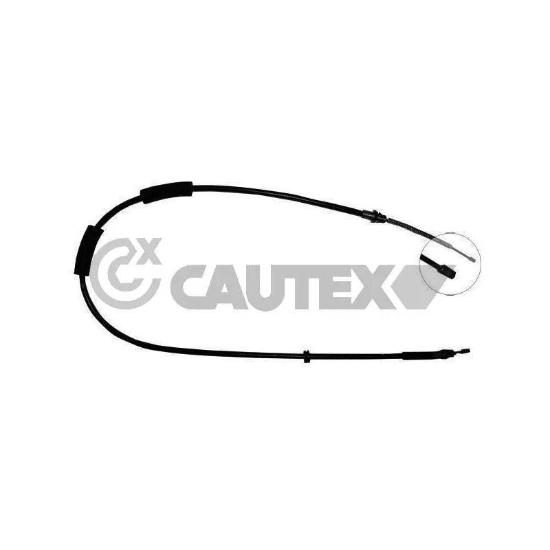 Tirette à câble, frein de stationnement CAUTEX 761393