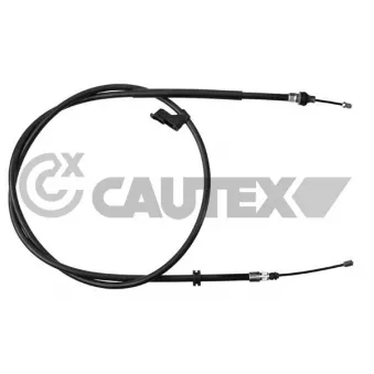 Tirette à câble, frein de stationnement CAUTEX 761429
