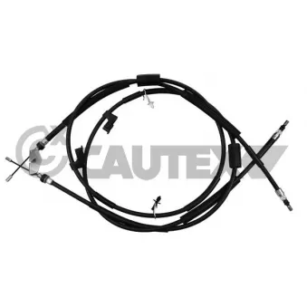 Tirette à câble, frein de stationnement CAUTEX 761439