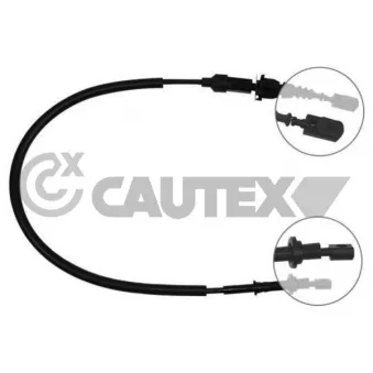 Câble d'accélération CAUTEX 761472