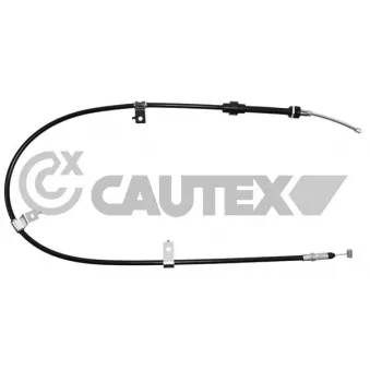 Tirette à câble, frein de stationnement CAUTEX 761519