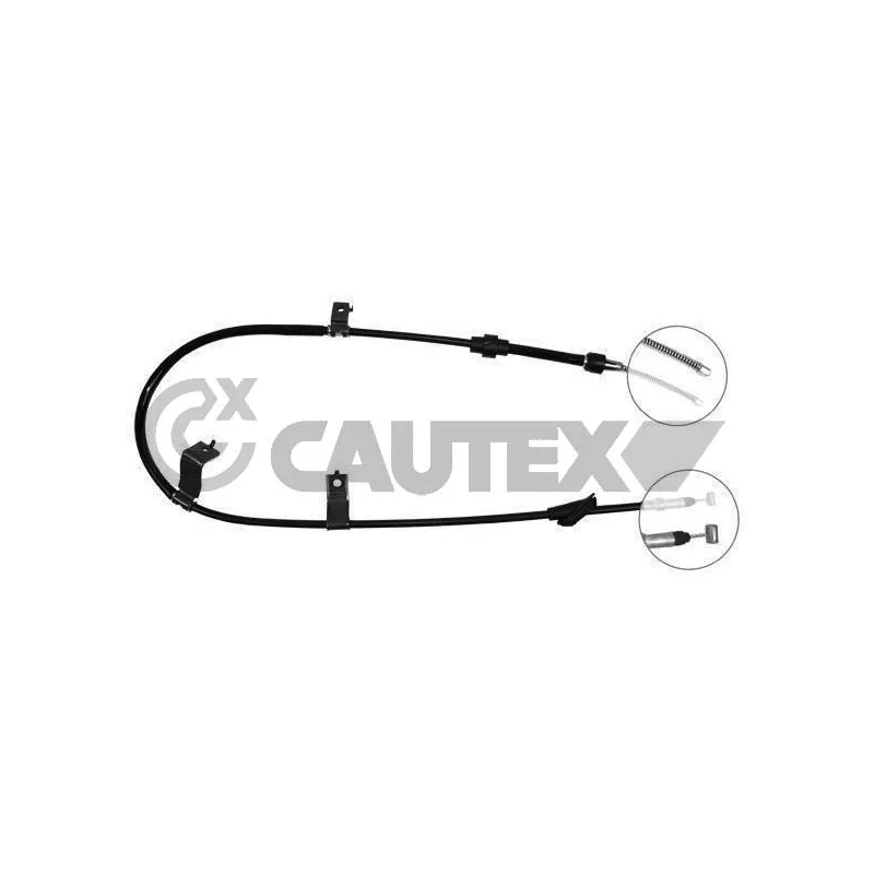 Tirette à câble, frein de stationnement CAUTEX 761522