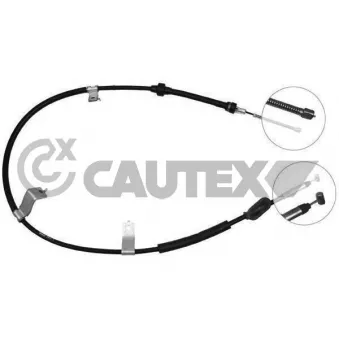 Tirette à câble, frein de stationnement CAUTEX 761533
