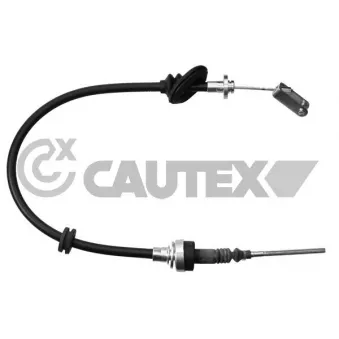 Tirette à câble, commande d'embrayage CAUTEX 761543