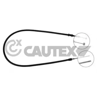 Tirette à câble, frein de stationnement CAUTEX 761556