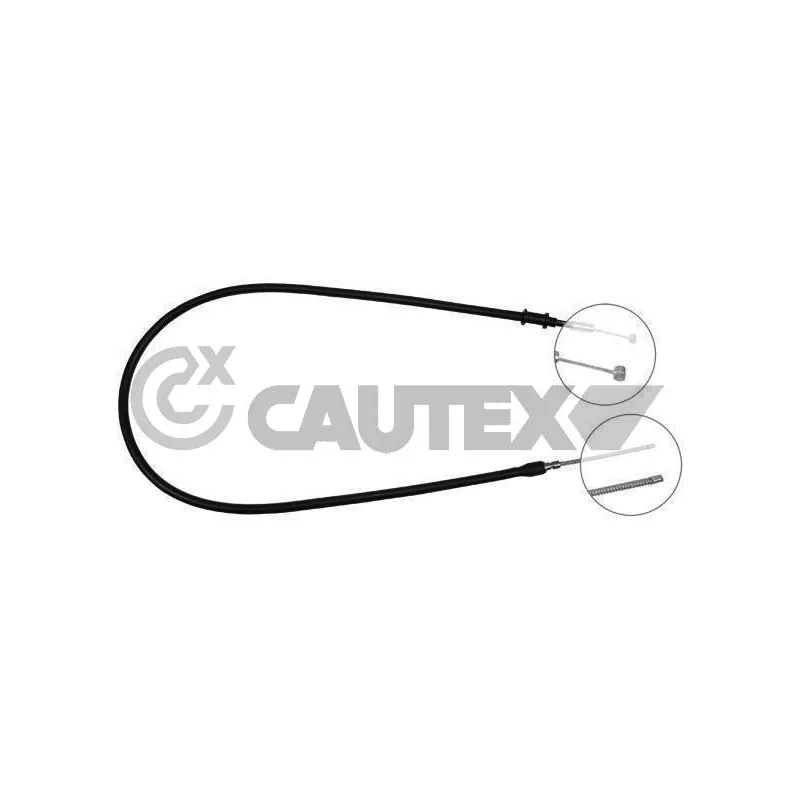 Tirette à câble, frein de stationnement CAUTEX 761556