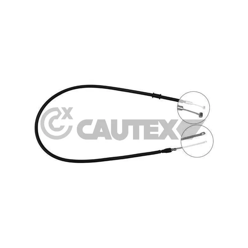Tirette à câble, frein de stationnement CAUTEX 761557