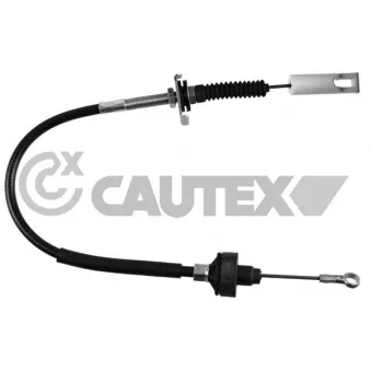 Tirette à câble, commande d'embrayage CAUTEX 761592
