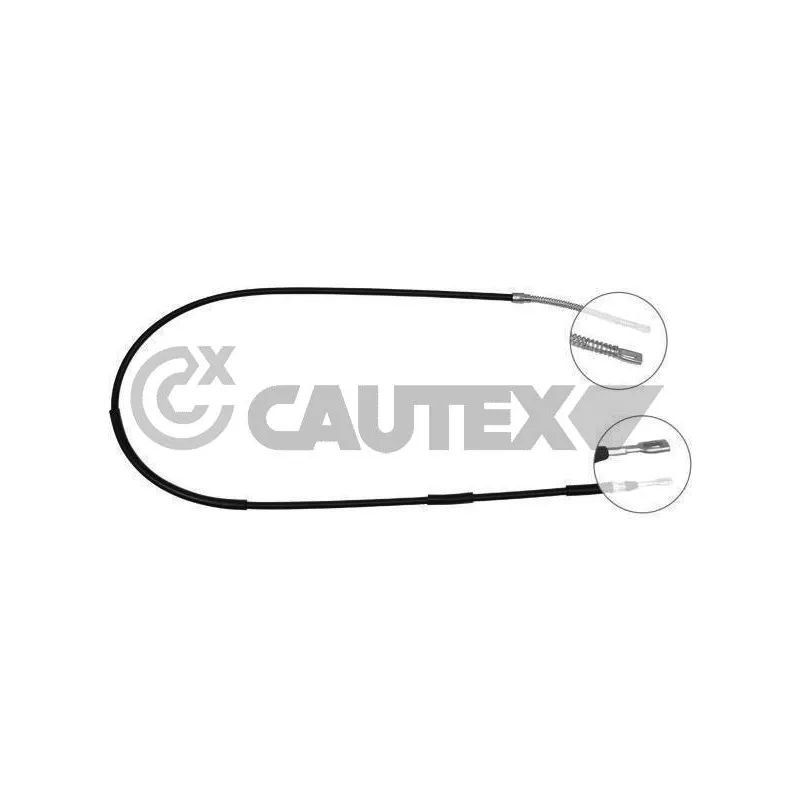 Tirette à câble, frein de stationnement CAUTEX 761600