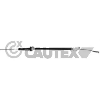 Tirette à câble, commande d'embrayage CAUTEX 761605