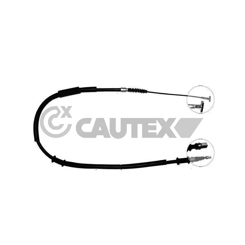 Tirette à câble, frein de stationnement CAUTEX 761655