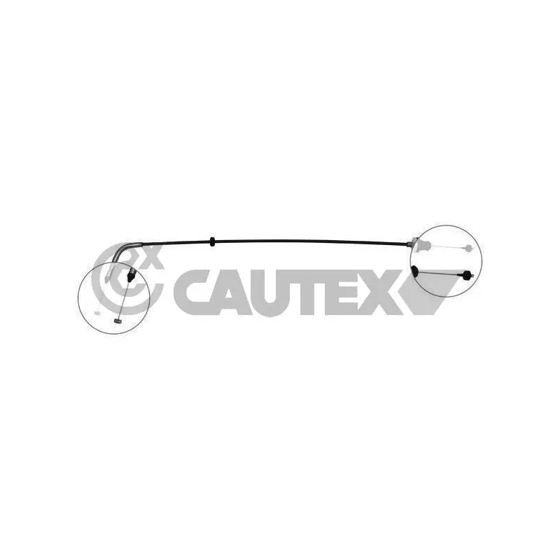 Câble d'accélération CAUTEX 761684