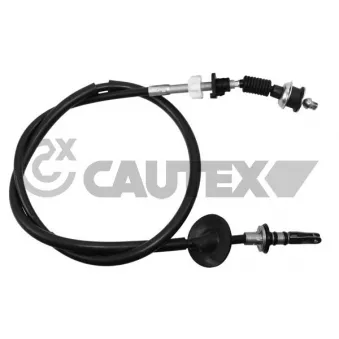 Tirette à câble, commande d'embrayage CAUTEX 761699
