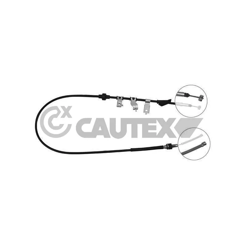 Tirette à câble, frein de stationnement CAUTEX 761714