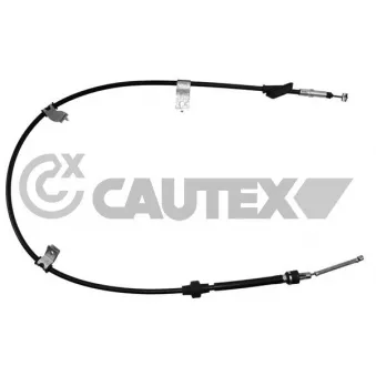 Tirette à câble, frein de stationnement CAUTEX 761717