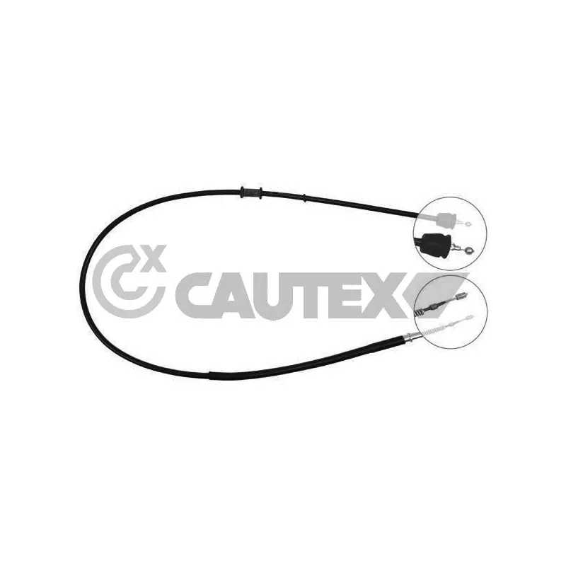 Tirette à câble, frein de stationnement CAUTEX 761720