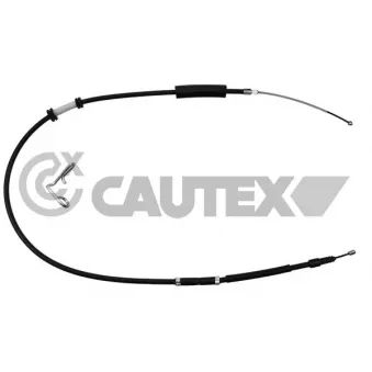 Tirette à câble, frein de stationnement CAUTEX 761729